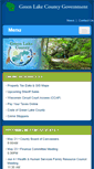 Mobile Screenshot of co.green-lake.wi.us